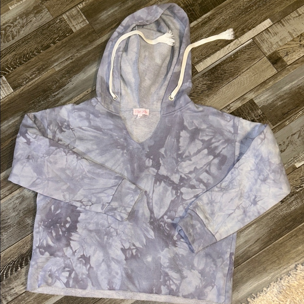 Boutique Lavender Tie-Dye Women's Hoodie S NWOT